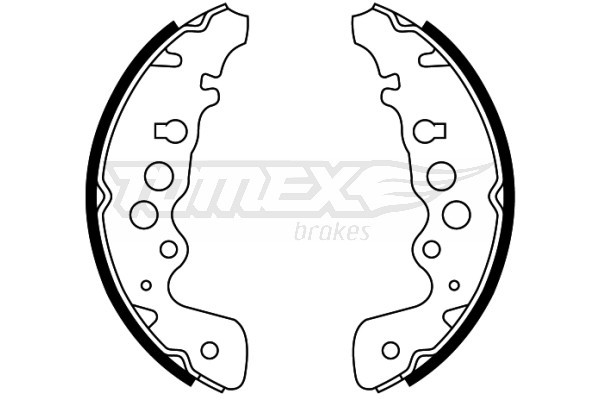 TOMEX Brakes Bremsbackensatz